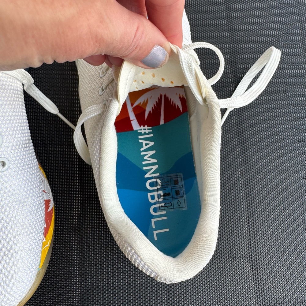 NOBULL White Trainers with Multicolor Accents - Picture 3 of 5